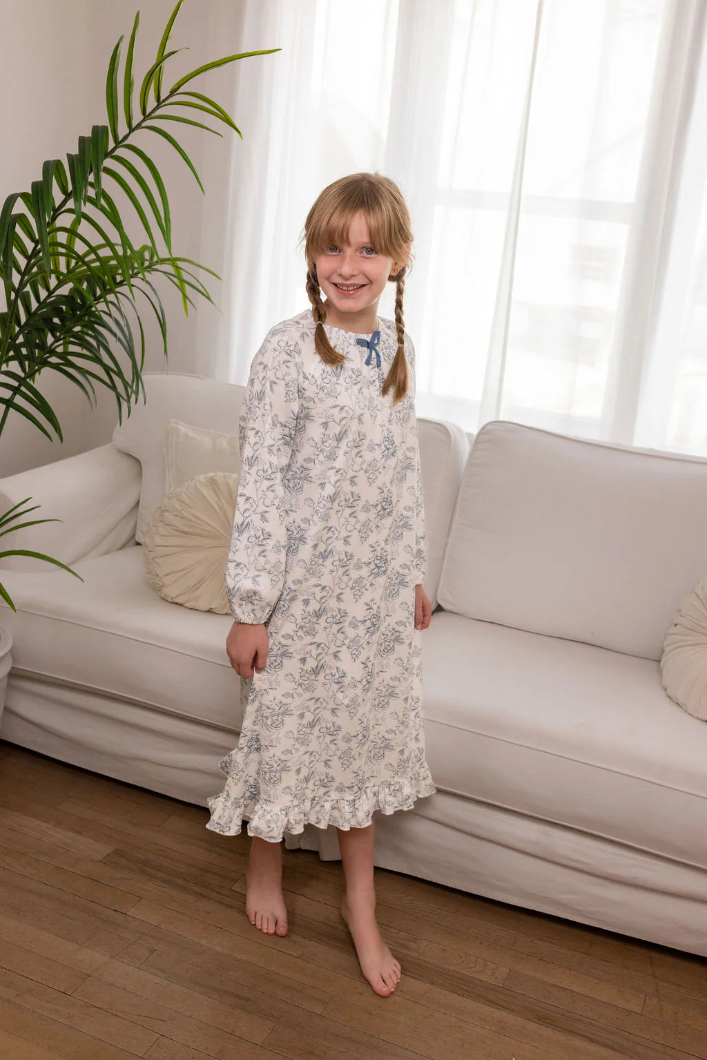 Pouf - Toile Nightgown Blue