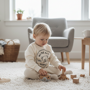 Jamie Kay - Organic Cotton Hayes Sweatshirt - We're All Family Cloud