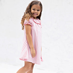Retro Kid - Rosie Cotton Printed Short Sleeve Dress