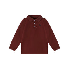 Bopop Burgundy Emblem Polo