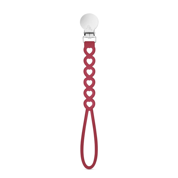 Ryan & Rose - Hart Cutie Clip (Pacifier Clip): Mauve