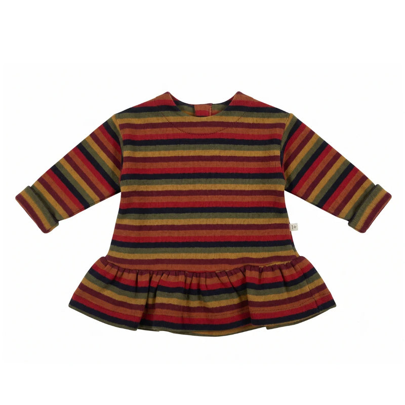 A breathtaking 1+ in the Family Inuvik knit dress featuring an immaculate multicolor palette and a cozy, tailored fit.