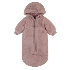 Pramie Mauve Fur Snowsuit