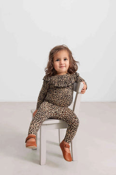 MarMar Dark Brown Leo Berta Legging Set
