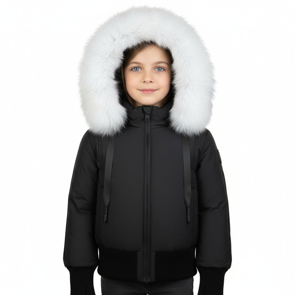 Pramie Teen Ribbon Jacket | Elegant, Warm & Stylish Outerwear