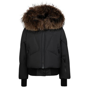 Pramie Teen Overlay Black Jacket 10–22 | Sleek & Stylish Outerwear for Girls