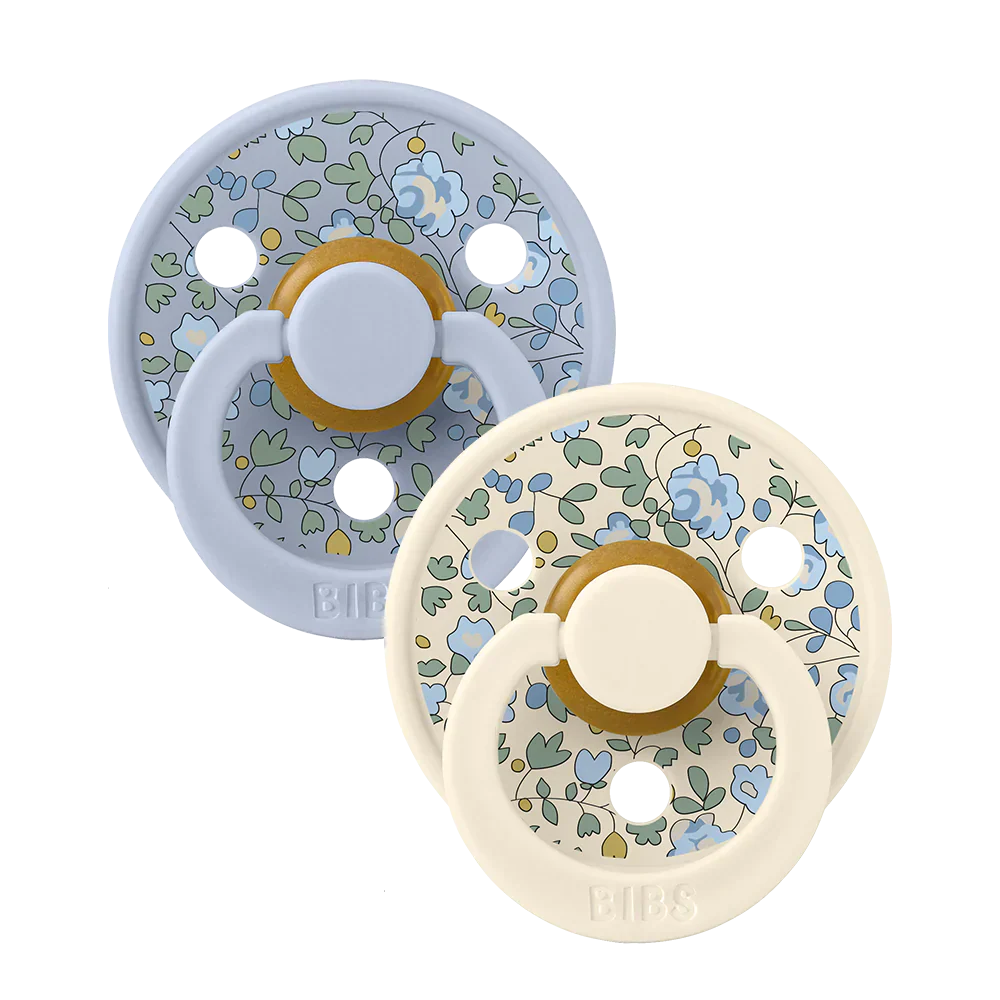 BIBS x LIBERTY Colour 2 Pack Eloise Natural Rubber