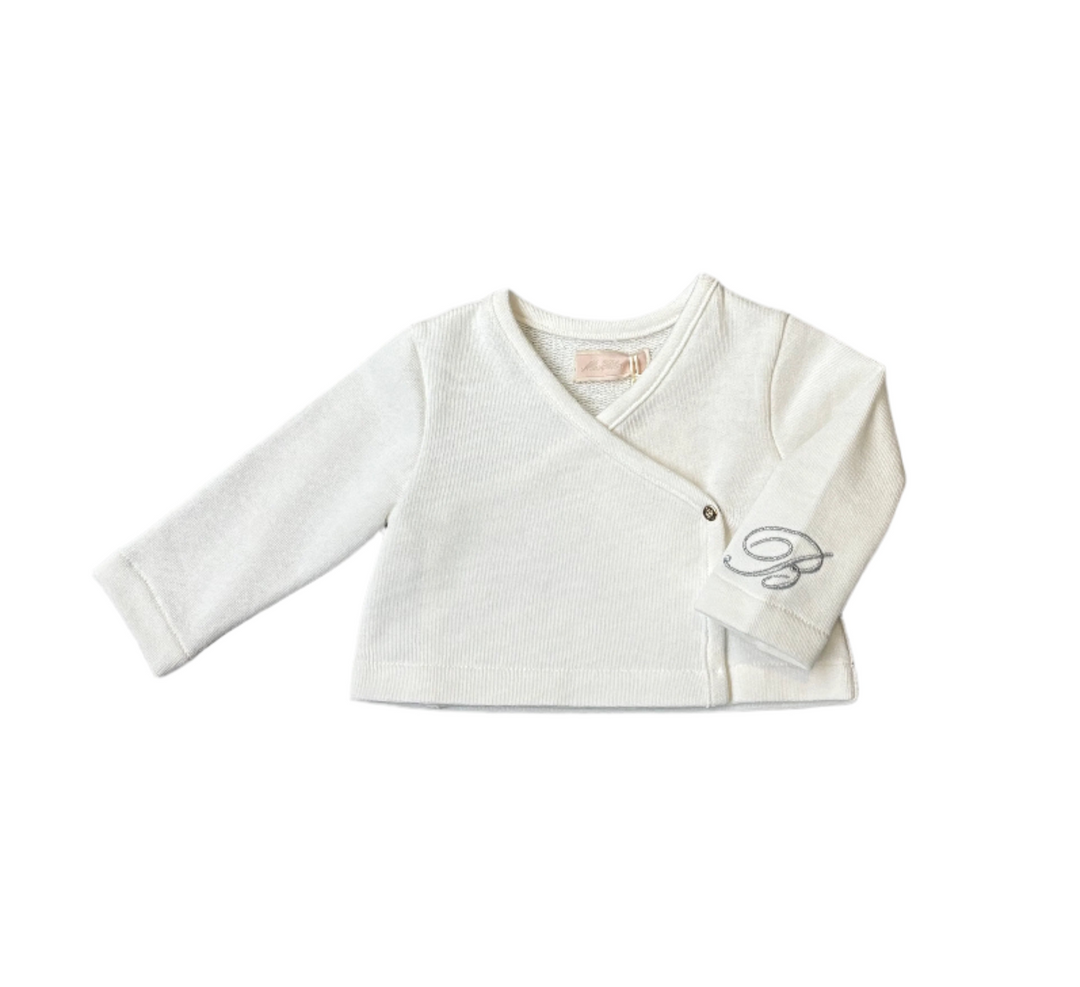 Miss Blumarine Rhinestone Ivory Jacket