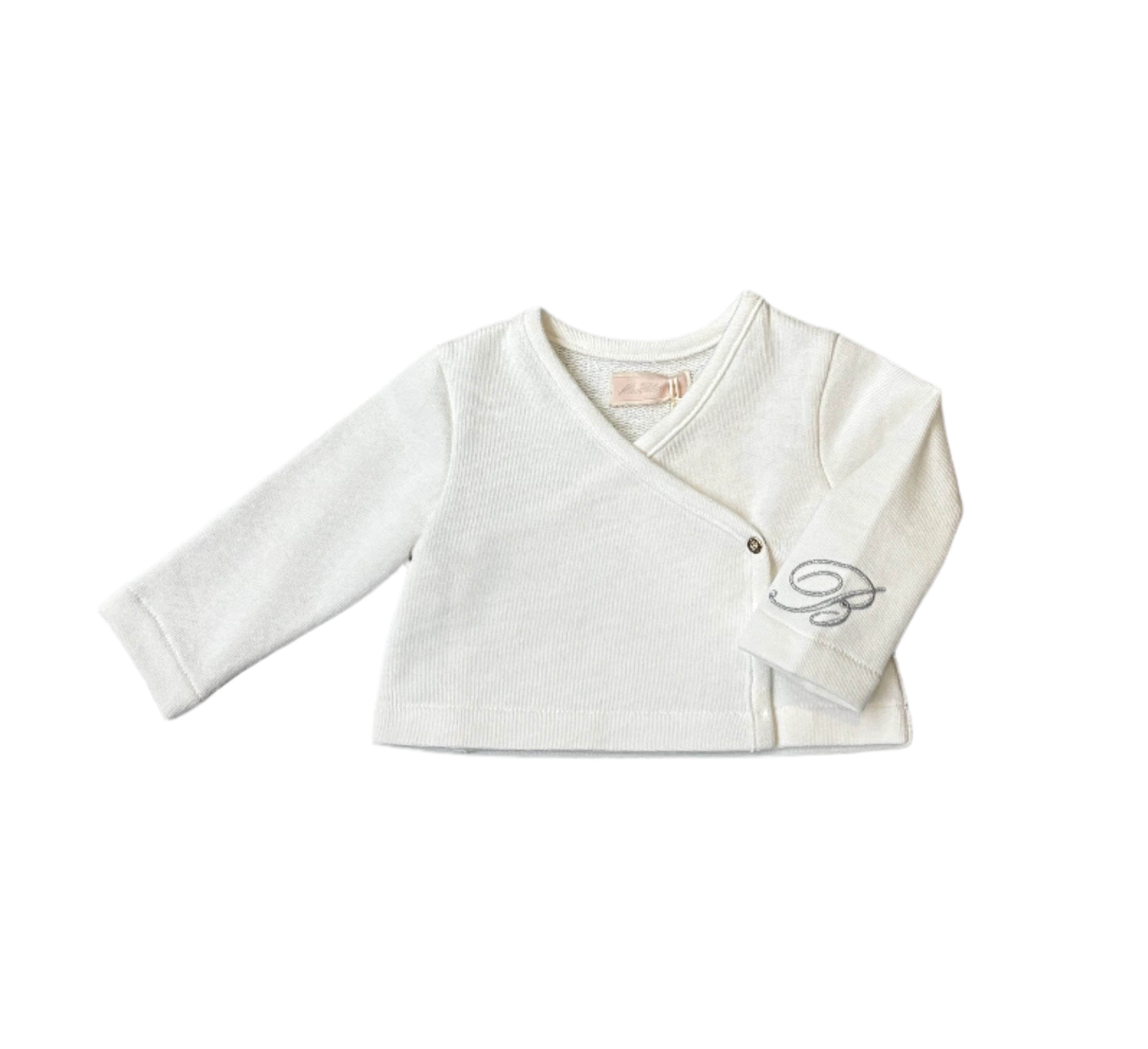 Miss Blumarine Rhinestone Ivory Jacket