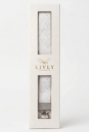 Livly Pacifier Holder White