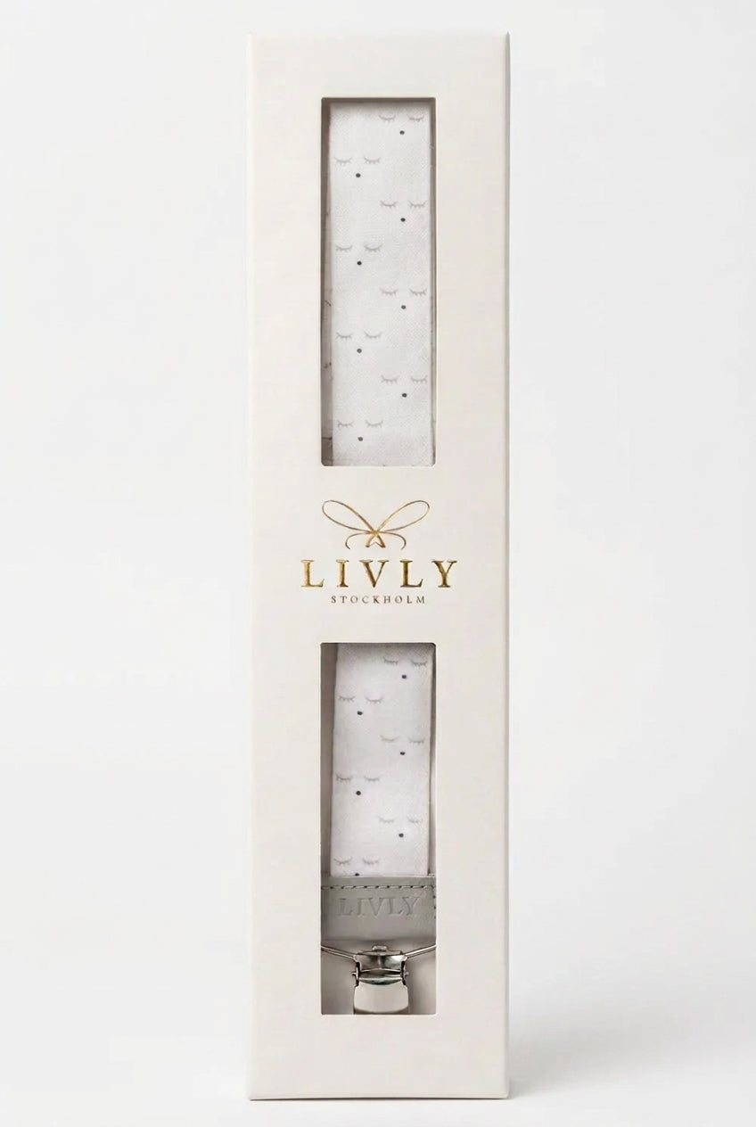 Livly Pacifier Holder White