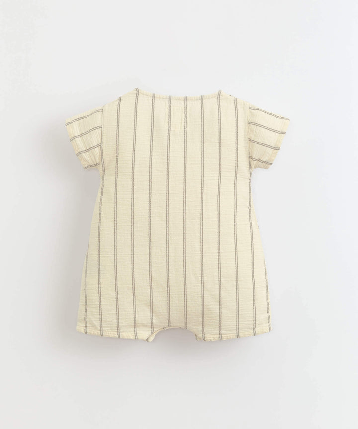Play Up Jersey Jumpsuit With Coconut Buttons