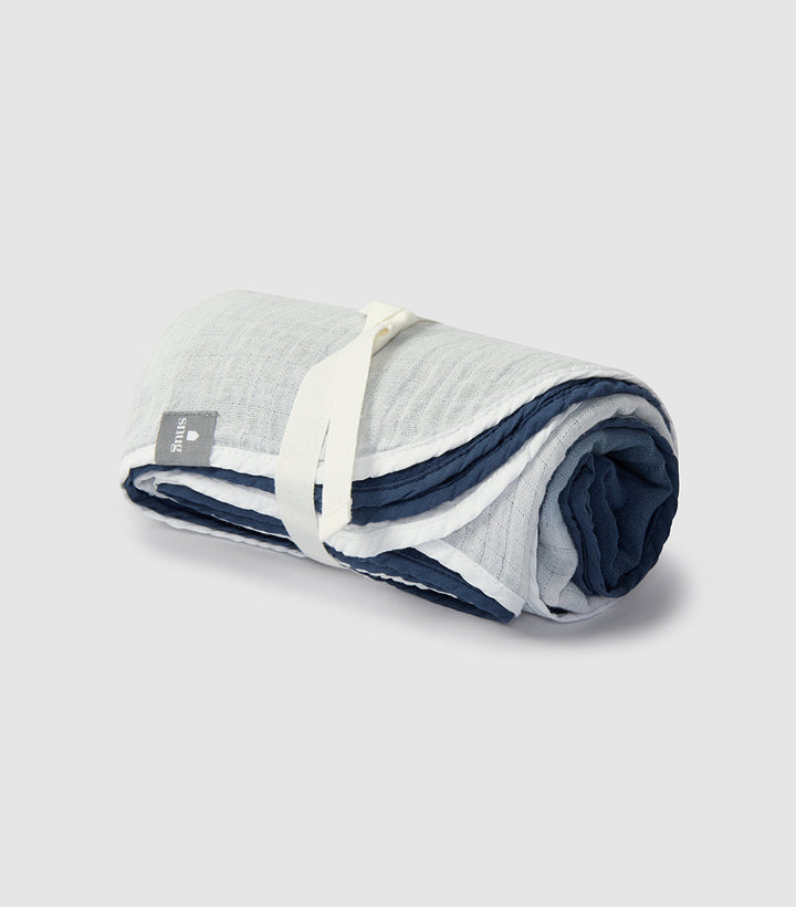 SNUG Baby Swaddle In Organic Cotton Diaper Cloth