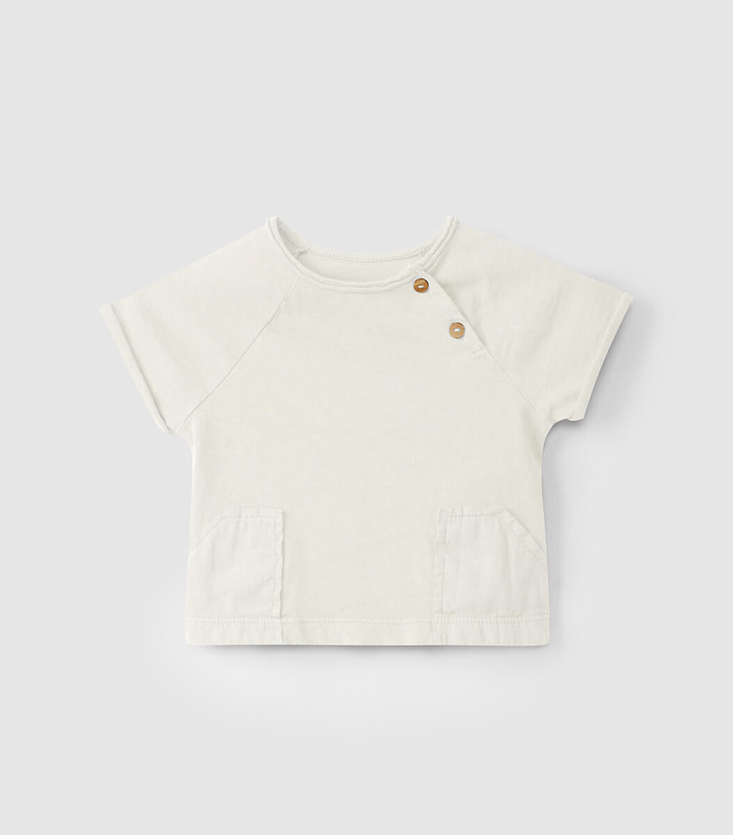 SNUG Baby T-Shirt & Ribbed Shorts For Infants