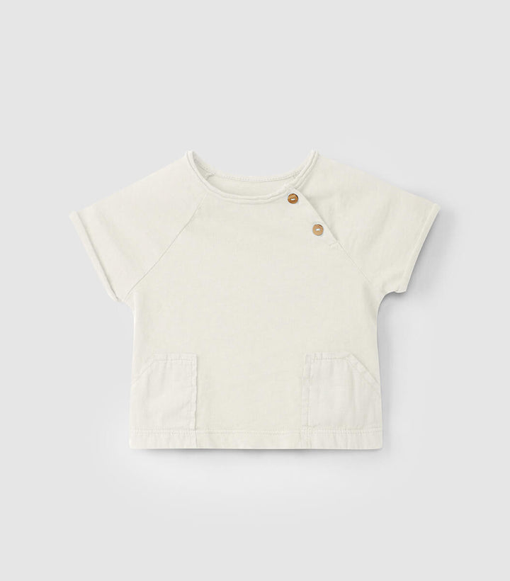 SNUG Baby T-Shirt & Ribbed Shorts For Infants