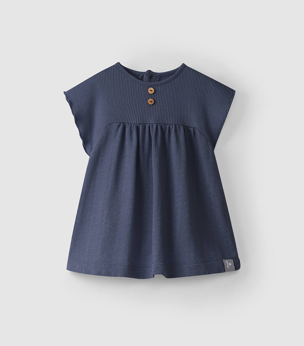 SNUG Baby Organic Cotton Short Sleeve Jersey Dress