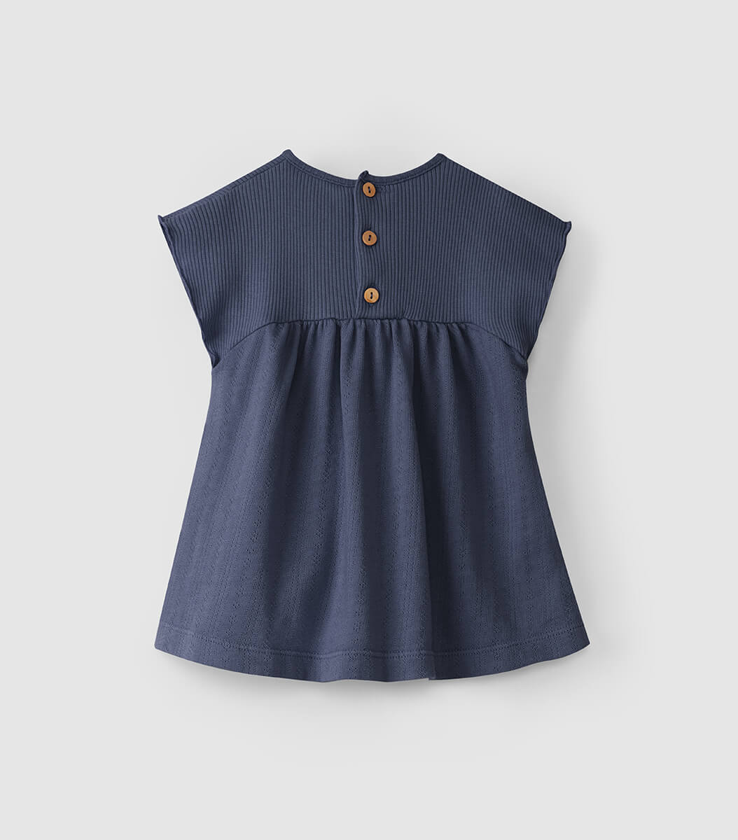 SNUG Baby Organic Cotton Short Sleeve Jersey Dress