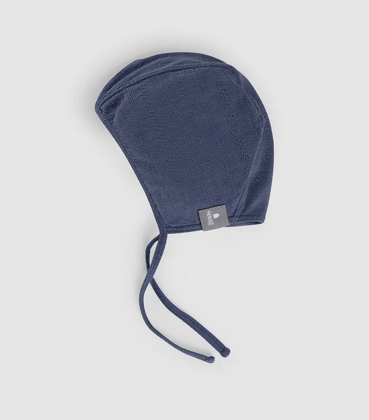 SNUG Baby Organic Cotton Bonnet And Bootie Set For Newborn