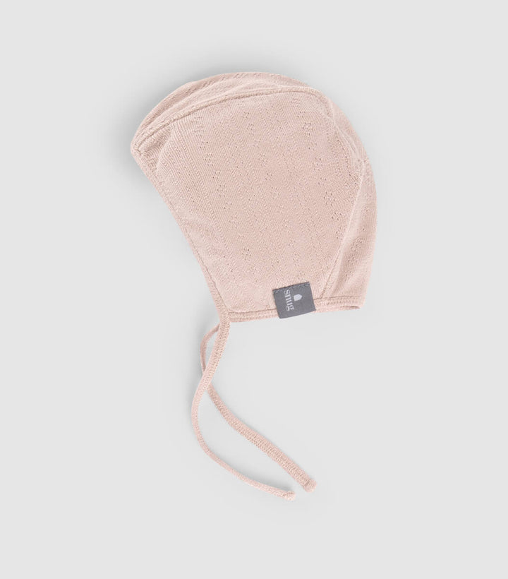 SNUG Baby Organic Cotton Bonnet And Bootie Set For Newborn