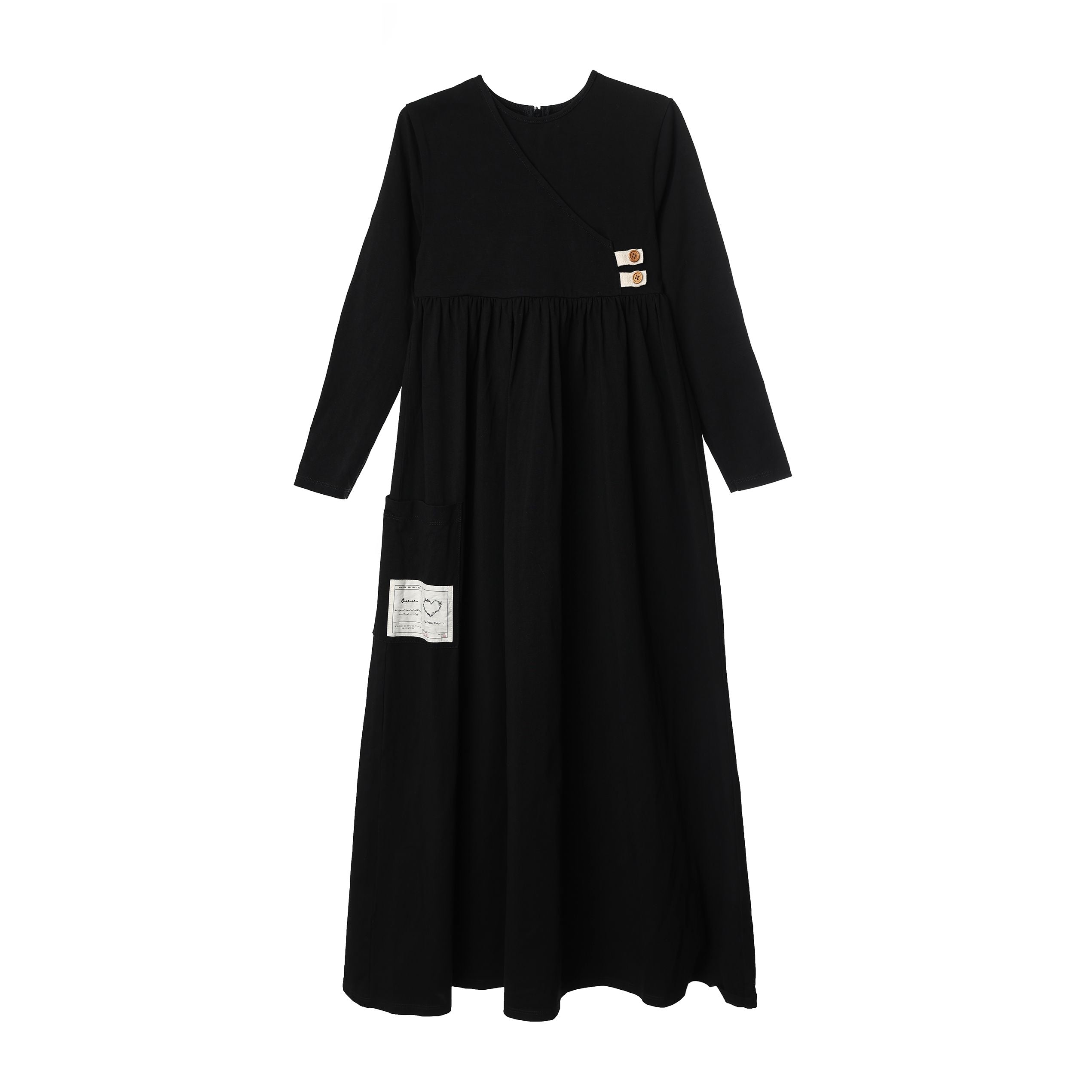 Bonjour Label Pocket Wrap Maxi