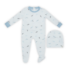 Petit Bateau - MILKDK | Organic Cotton Tuft Pajamas & Beanie Set