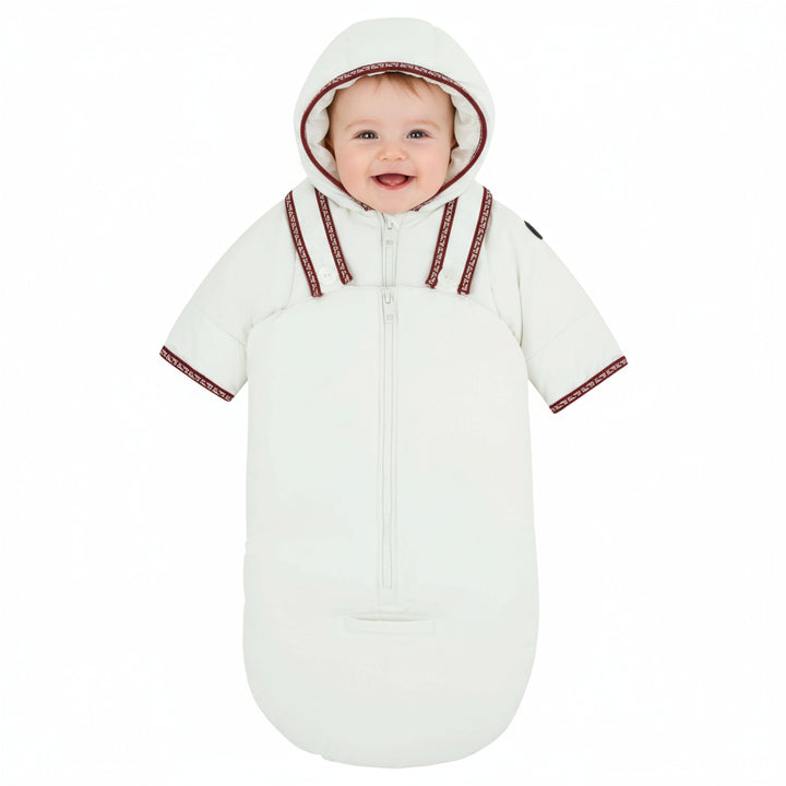 Pramie Red Binding Snowsuit 3M-9M