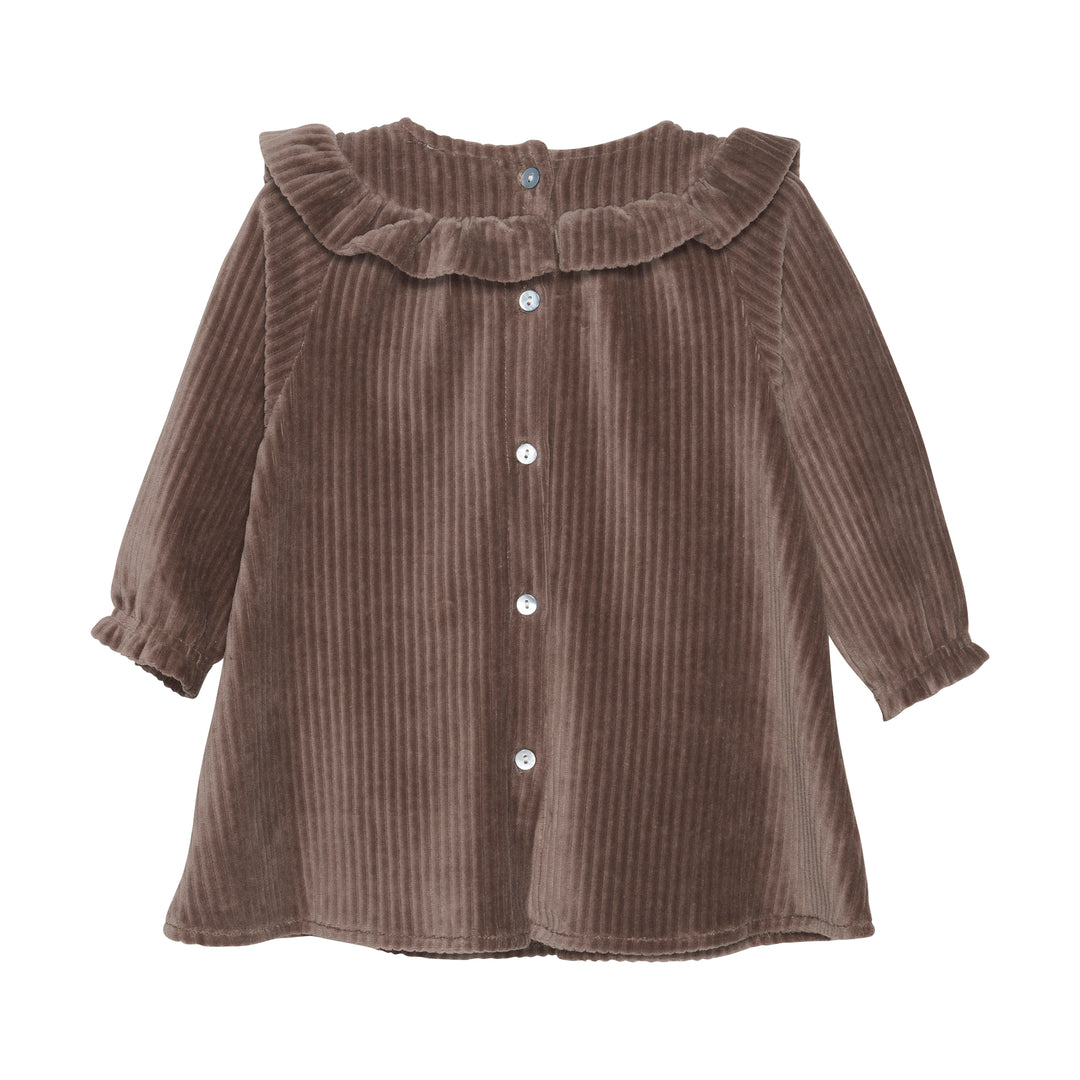 En Fant Velour Corduroy Dress