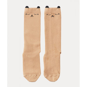 petite hailey sad happy knee high socks