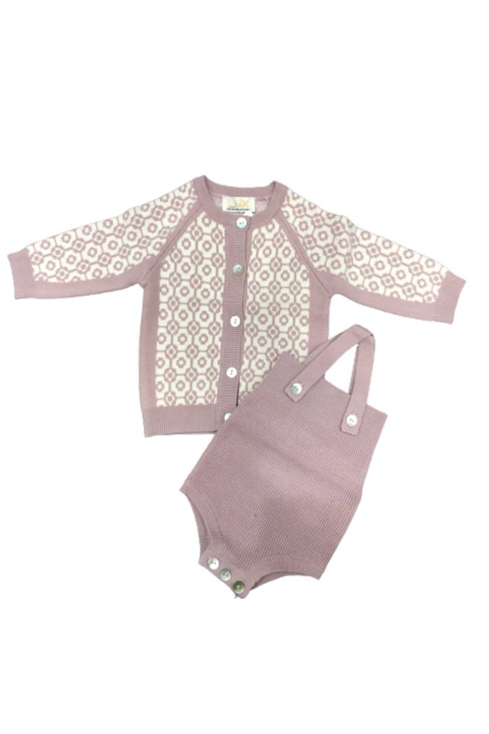 LUX baby Clothing 2pc knit set