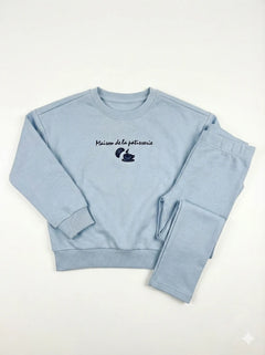 Nou Nelle - Baby Boy Sweat Set | Blue