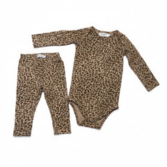 MarMar Dark Brown Leo Body Legging Set