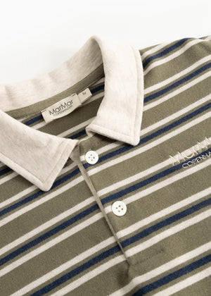 MarMar Copenhagen Thanos Polo Seawood Stripe