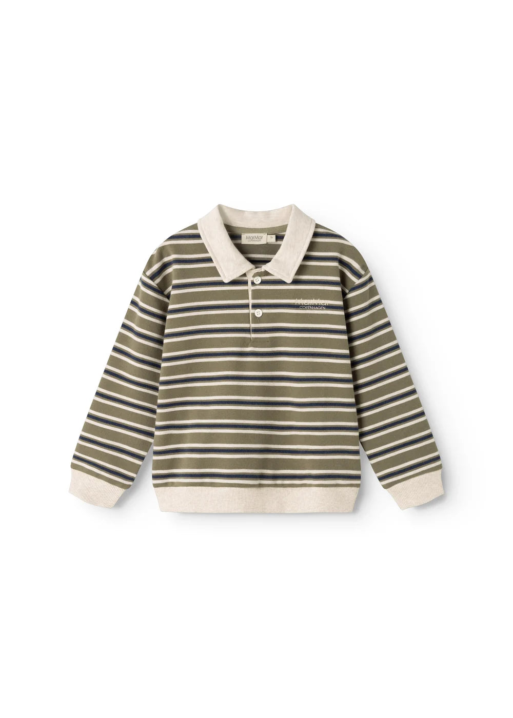 MarMar Copenhagen Thanos Polo Seawood Stripe