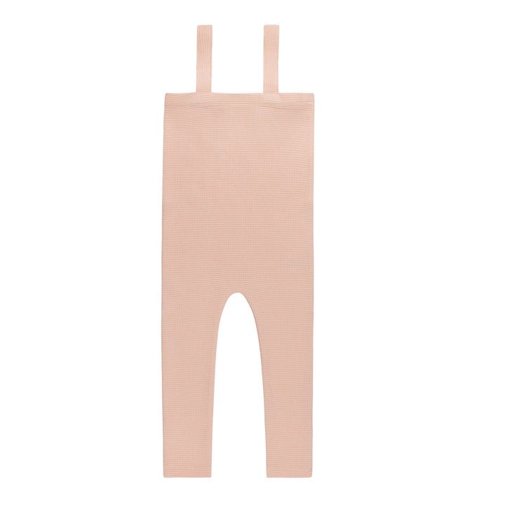 Ely's & Co Pink Embroidered Collar Bodysuit + Overalls