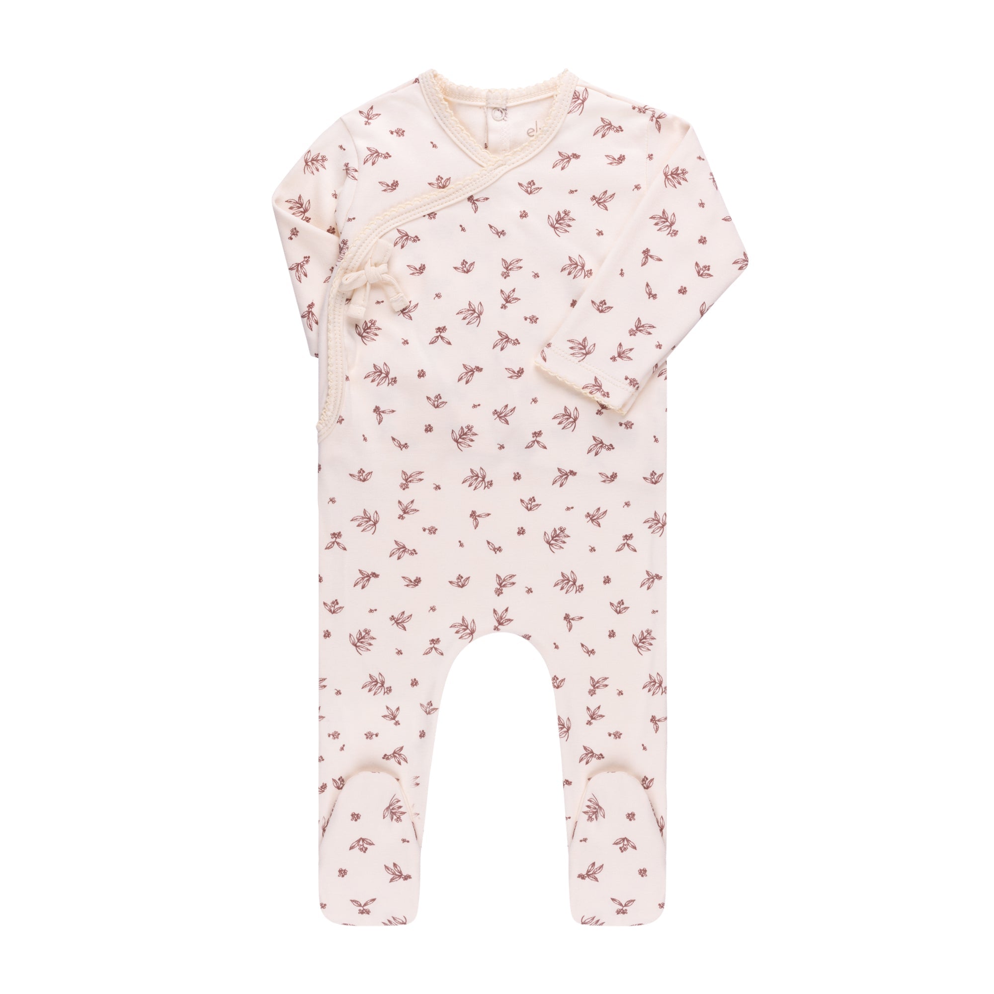 Ely's & Co Brick Elderberry Leaf Footie