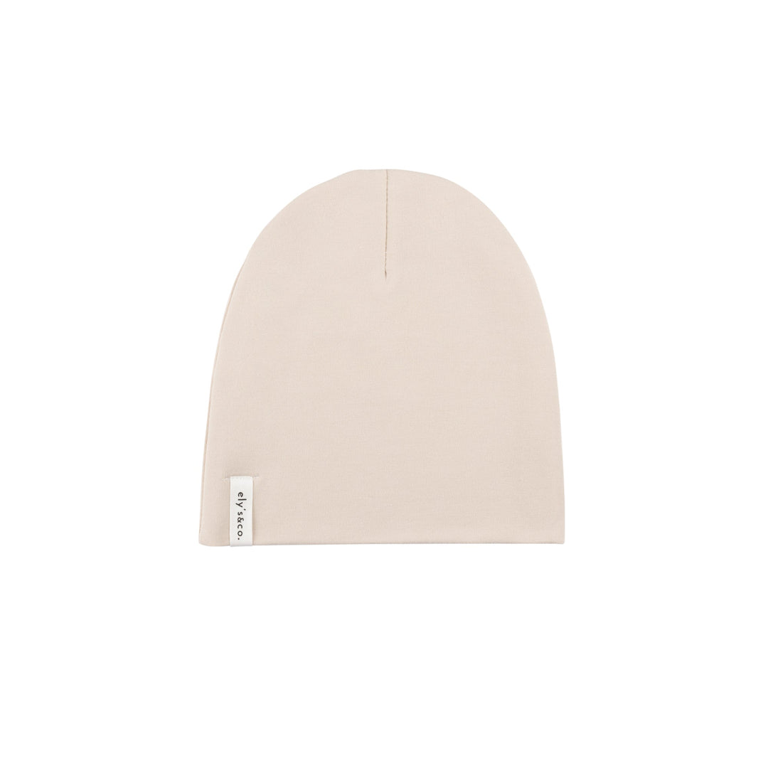 Ely's & Co Tan French Terry Bike Beanie