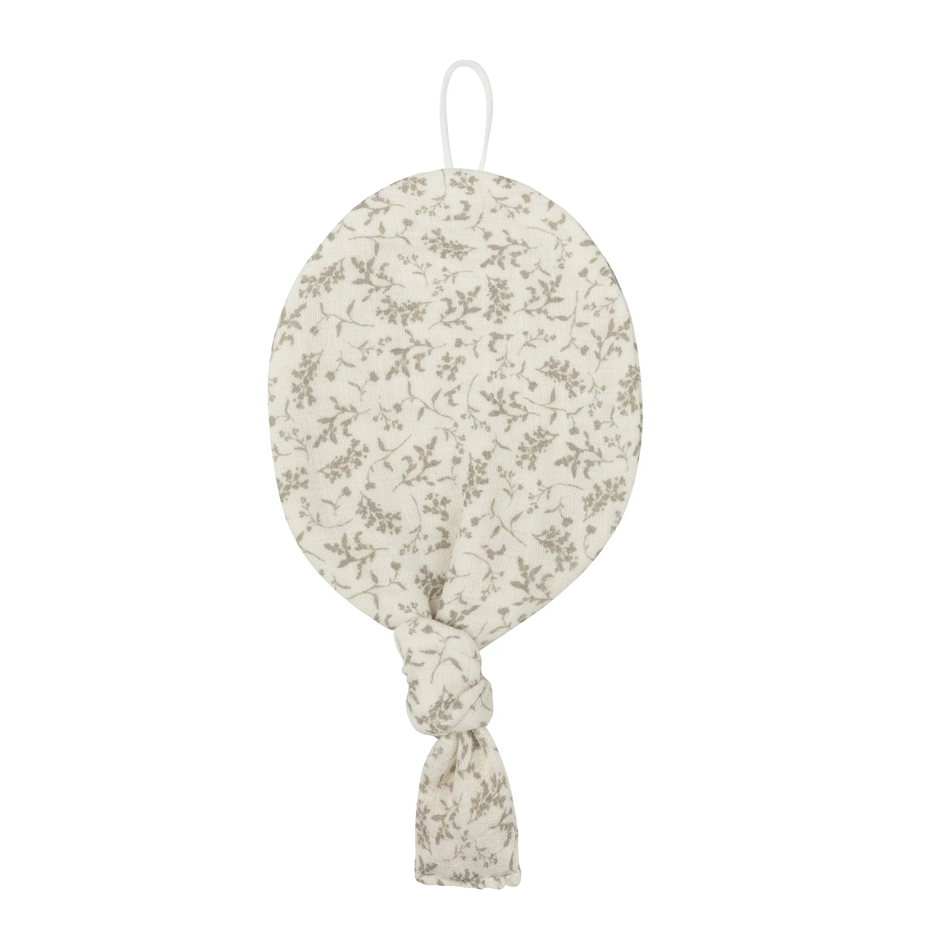 Ely's & Co Ivory/Sage Vine Muslin Paci Lovey