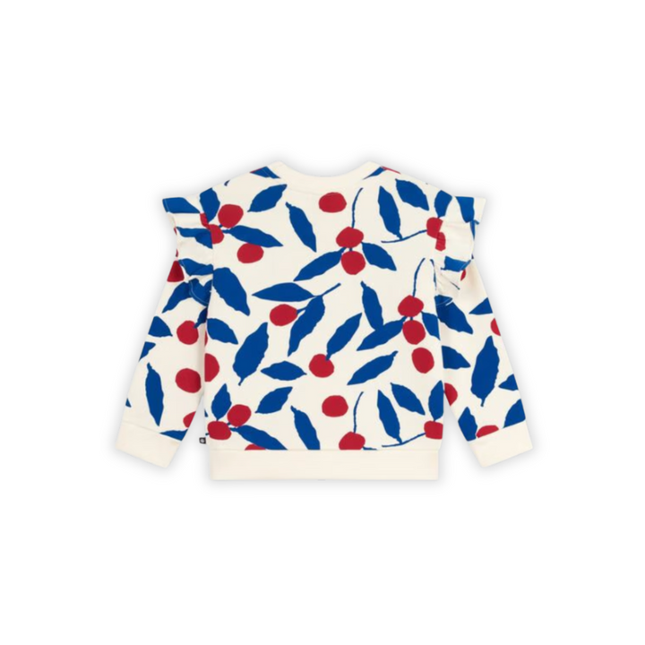 Petit Bateau | Printed Cotton Sweatshirt Milk Multico