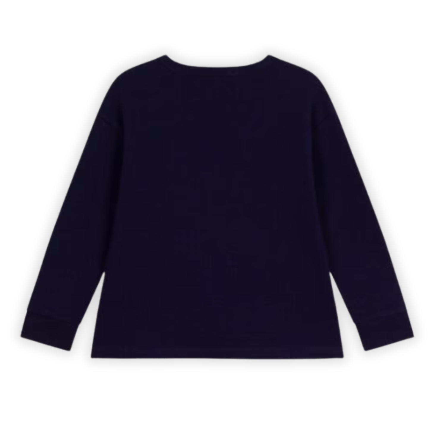 Kids Waffle-Knit Long-Sleeve Tee by Petit Bateau – Soft Cotton Top
