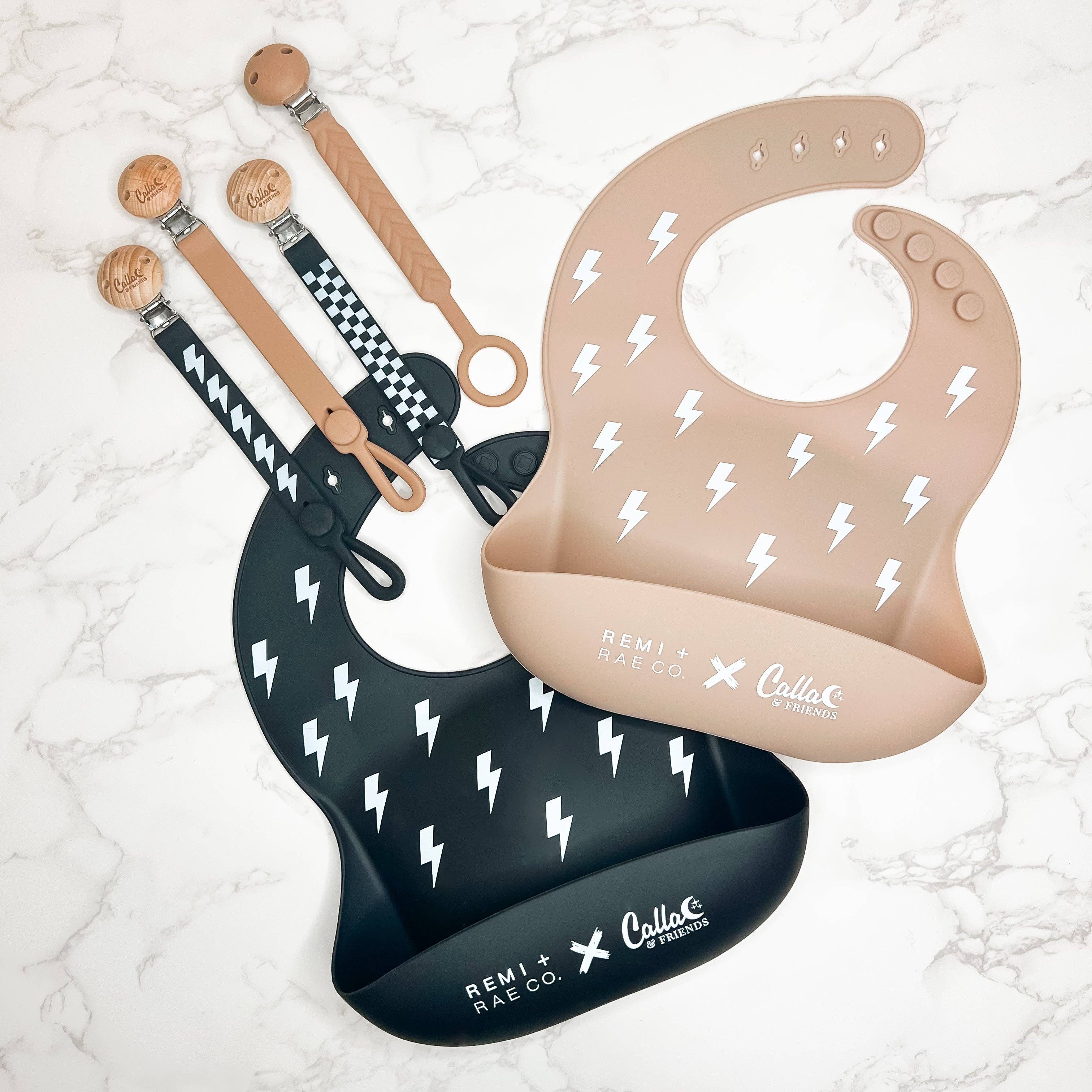 Calla & Friends - Nash Everything Clip - Checkered: Petal Pink