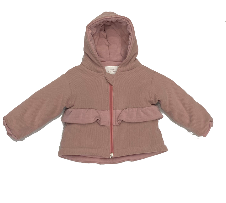 Premium Hooded Zipper Jacket for Little Kids Made in Italy