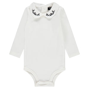 JayBee Ivory Peter Pan Onesie