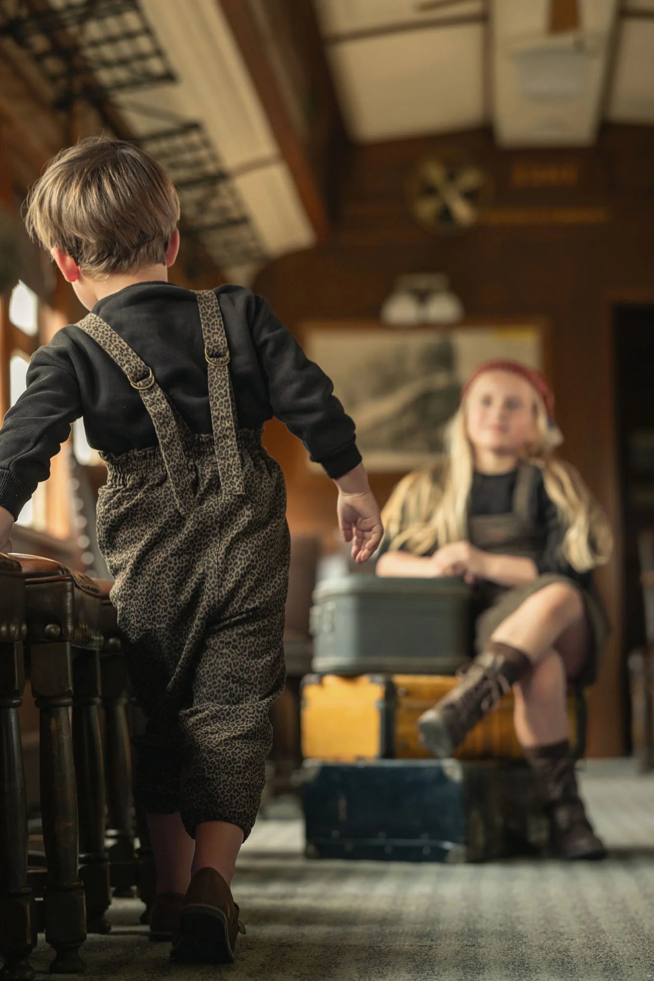 Mini Moda Oak & Ash Dungarees