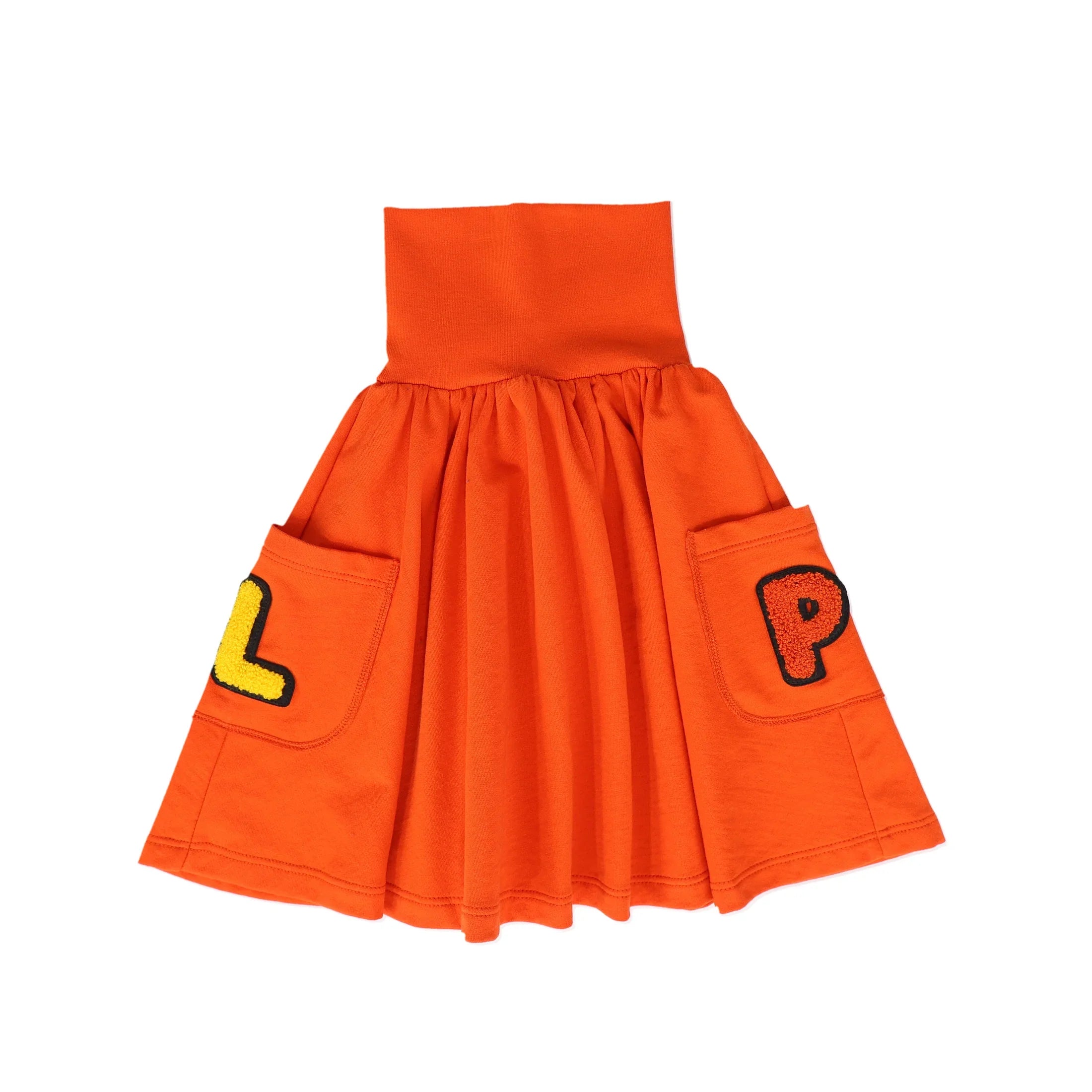 Sale! Little Parni Orange LP Skirt - Kids' Fashion Deals