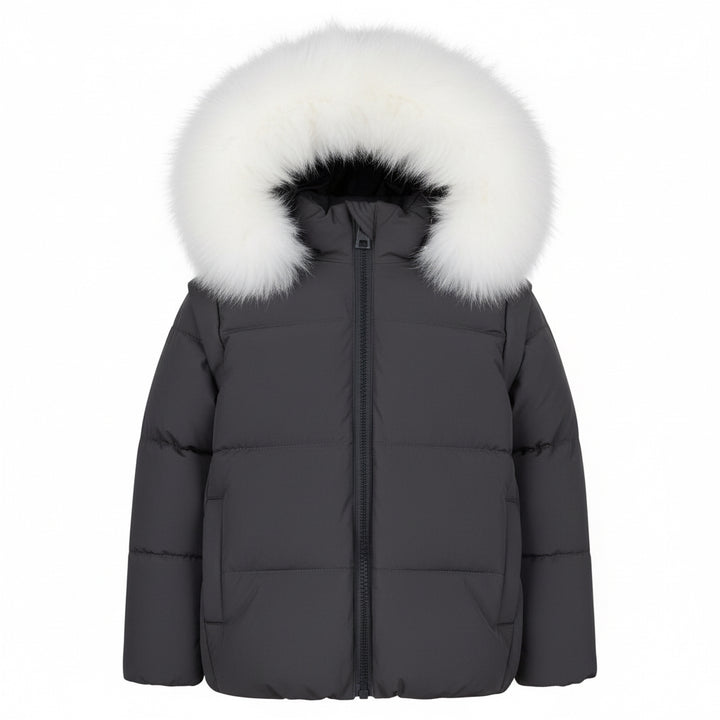 Pramie Little Boys Black Jacket (18M–8Y) | Warm, Stylish & Durable Outerwear