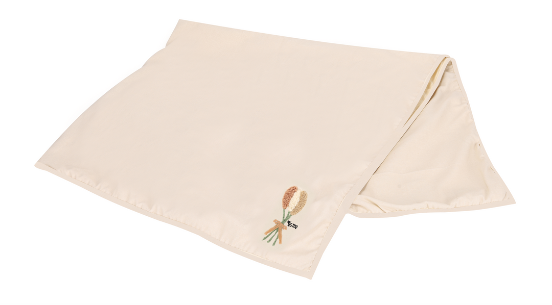 Linen Embroidered Blanket