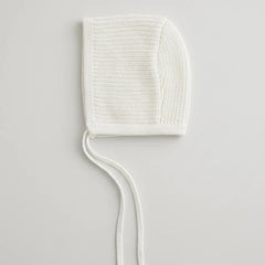 Pramie Knit Bonnet Ivory 3m-9m