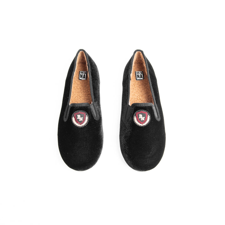 Ba & Na Black Loafer Slipper