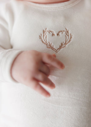 Ely’s & Co. – Girl Metallic Wreath Take Me Home Set | Ivory
