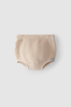 Snug Cream Waffle Bloomer